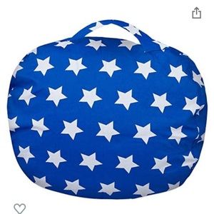 Posh Creations Kids Stuffed Animal Storage Bean Bag Chair Cover X Large-48”